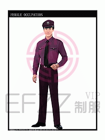 長(zhǎng)袖保安服制服設(shè)計(jì)圖280