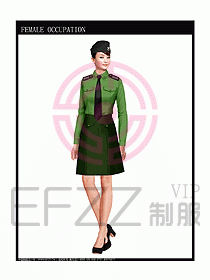 長袖保安服制服設計圖289