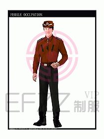 長袖保安服制服設計圖306