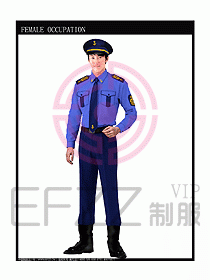長袖保安服制服設計圖340