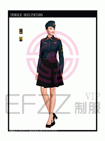 長袖保安服制服設(shè)計(jì)圖343