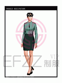 長袖保安服制服設計圖354