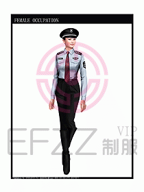 長袖保安服制服設計圖362