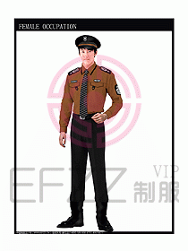 長袖保安服制服設計圖387
