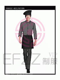 快餐廳制服設(shè)計圖044