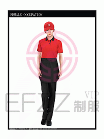 快餐廳制服設計圖041