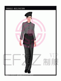 快餐廳制服設計圖043