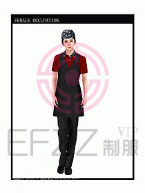 快餐廳制服設計圖045