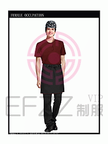 快餐廳制服設計圖070