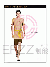 水區更衣服務員制服設計圖128