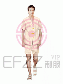 水區更衣服務員制服設計圖126