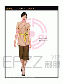 水區更衣服務員制服設計圖127