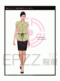 水區更衣服務員制服設計圖135