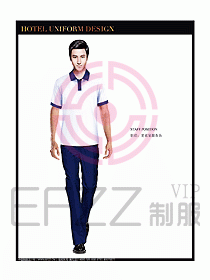 水區(qū)更衣服務員制服設計圖138