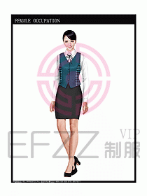 快餐服務(wù)生制服設(shè)計(jì)圖077