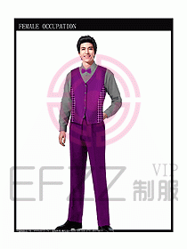 快餐服務生制服設計圖080