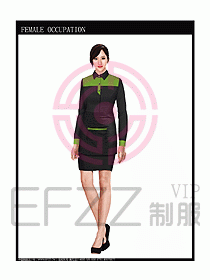 快餐服務(wù)生制服設(shè)計(jì)圖085