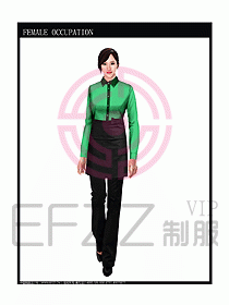 快餐服務(wù)生制服設(shè)計圖089