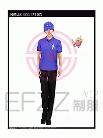 快餐服務生制服設計圖097