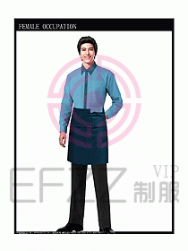 快餐服務生制服設計圖093