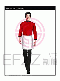 快餐服務生制服設計圖112