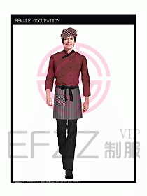 快餐服務生制服設計圖123