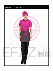 快餐服務(wù)生制服設(shè)計圖129