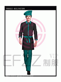 快餐服務生制服設計圖147