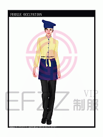 快餐服務生制服設計圖154