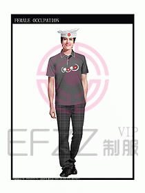 快餐服務(wù)生制服設(shè)計圖178