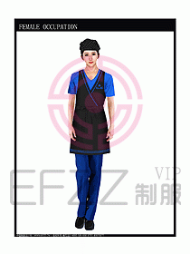 快餐服務(wù)生制服設(shè)計(jì)圖188