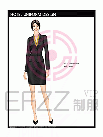 酒店經(jīng)理服裝設(shè)計(jì)圖351