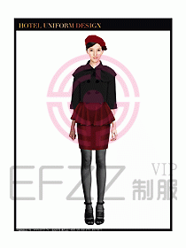 女秋冬職業(yè)裝設(shè)計圖887