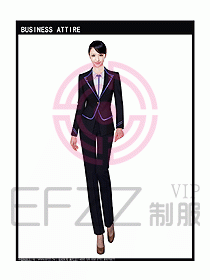 女秋冬職業(yè)裝設(shè)計(jì)圖918