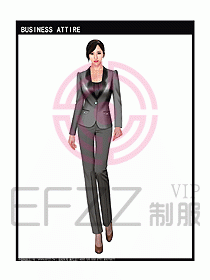 女秋冬職業(yè)裝設(shè)計圖936