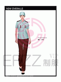 工程服夏裝原創設計圖075