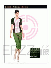 水療會所更衣服務(wù)員制服設(shè)計圖144