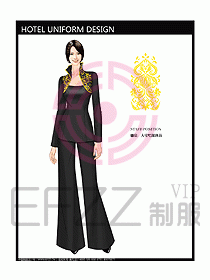 桑拿會所服務員制服設計圖272