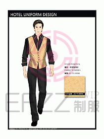 桑拿會所服務(wù)員制服設(shè)計(jì)圖280