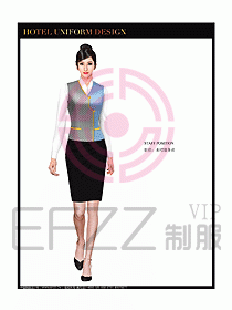 桑拿會所服務員制服設計圖292