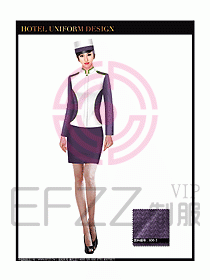 星級酒店門童制服設計圖796