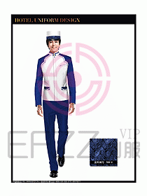 星級酒店門童制服設計圖793