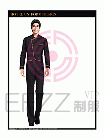 酒店前臺(tái)服務(wù)員制服設(shè)計(jì)圖606
