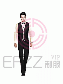 酒店西餐服務員制服設計圖825