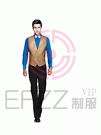 酒店西餐服務(wù)員制服設(shè)計(jì)圖830